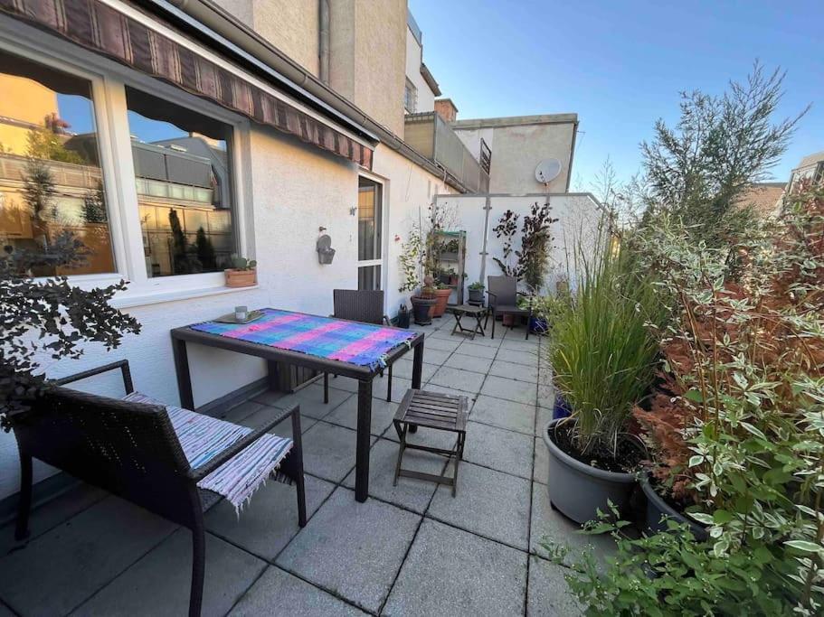 Ferienwohnung Gemuetliche Dachterrassen Whg Wien Exterior foto